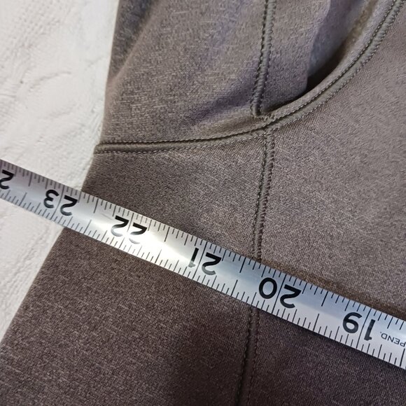 The North Face Blaze 1/2 Zip Heather Brown Gray Pullover Men's size L Jacket - Picture 8 of 12